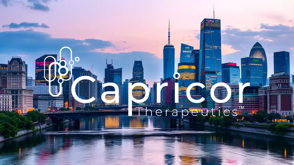 Capricor Therapeutics Shares Slide Ahead of Critical Data Release Illustration mit AI erstellt.