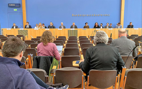 Regierungspressekonferenz am 12.11.2025 - Foto: über dts Nachrichtenagentur