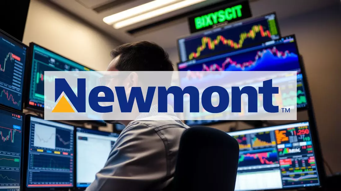 Newmont Shares Surge as Gold Giant Delivers Stellar Performance Illustration mit AI erstellt übermittelt durch boerse-global.de