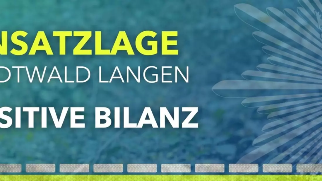 POL-OF: Einsatzmaßnahmen im Stadtwald Langen: Polizei zieht positive Bilanz - Bild: presseportal.de