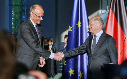 Friedrich Merz und Olaf Scholz (Archiv) - Foto: über dts Nachrichtenagentur