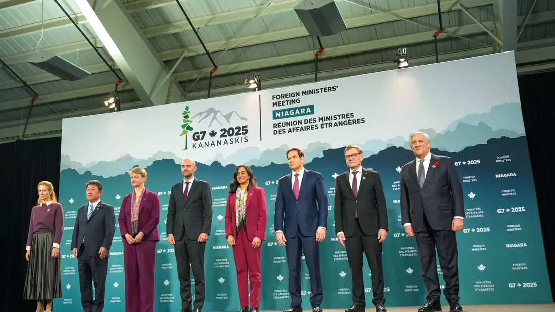 In der Abschlusserklärung zum G7-Außenministertreffen in Kanada wird China für seine Unterstützung Russlands kritisiert.  - Bild: Soeren Stache/dpa