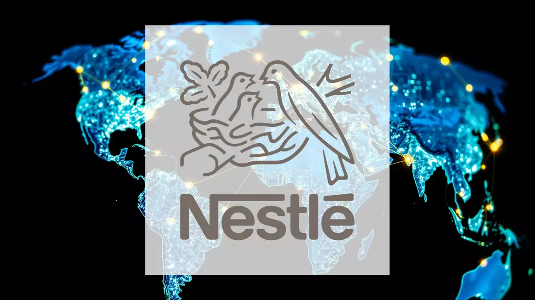 Nestlé Shares Face Persistent Headwinds as Sales Volumes Decline Illustration mit AI erstellt übermittelt durch boerse-global.de