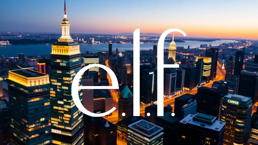 e.l.f. Beauty Shares Plunge Following Disappointing Outlook Illustration mit AI erstellt übermittelt durch boerse-global.de