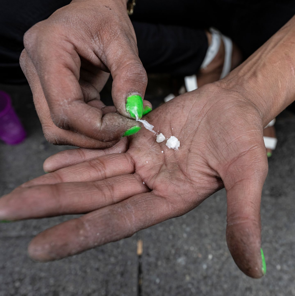 Schwerstabhängige konsumieren tägliche oft Dutzende Dosen der Droge. (Archivbild) - Foto: Boris Roessler/dpa