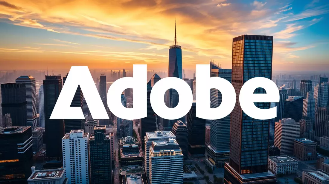 Adobe’s AI Success Fails to Prevent Steep Stock Decline Illustration mit AI erstellt übermittelt durch boerse-global.de