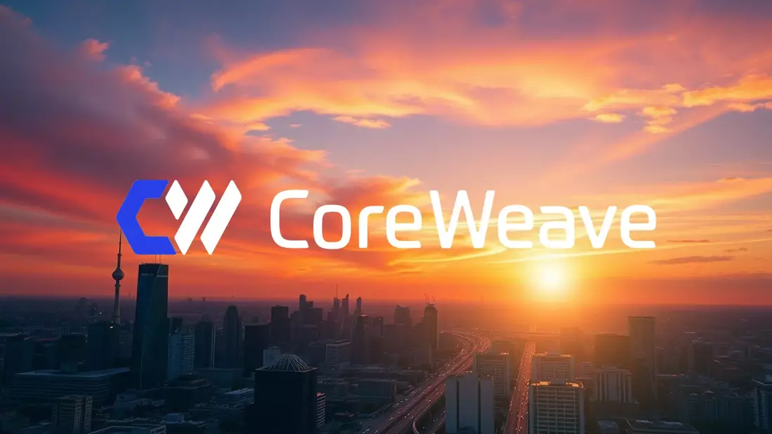 CoreWeave Shares Tumble Amid Supply Chain Disruption Illustration mit AI erstellt übermittelt durch boerse-global.de
