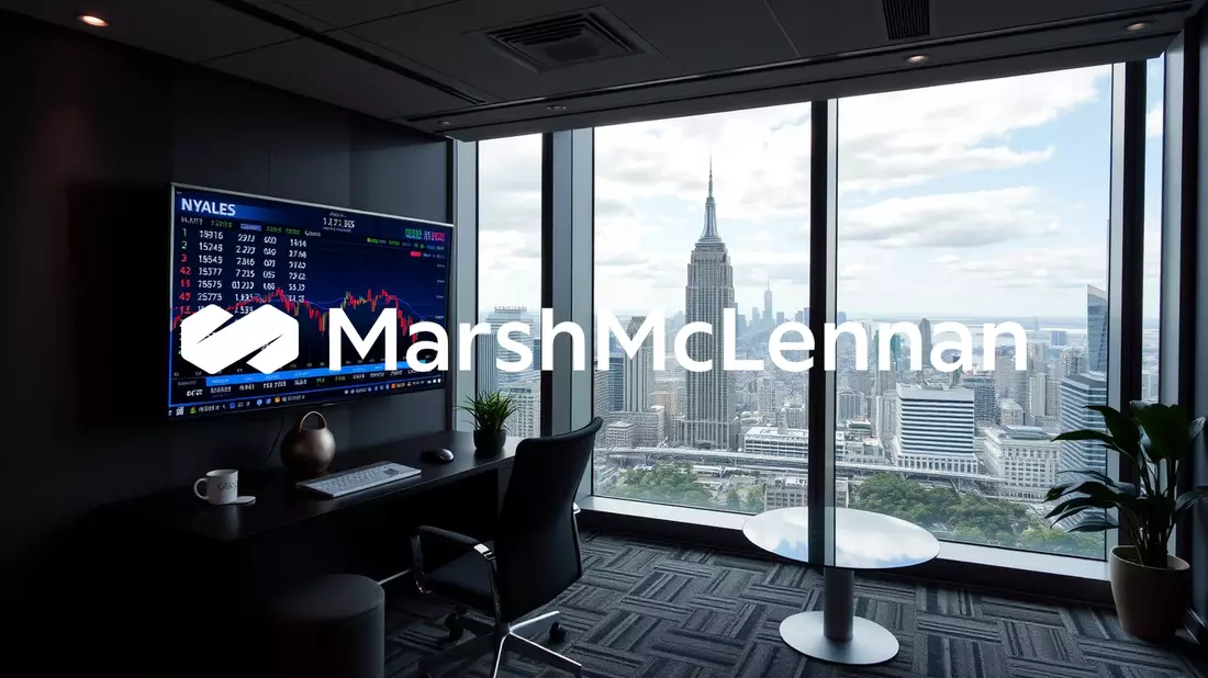 Marsh McLennan Shares Face Multi-Pronged Challenges Illustration mit AI erstellt übermittelt durch boerse-global.de