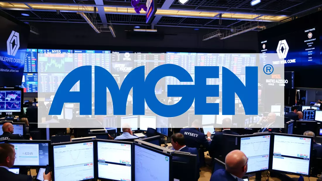 Amgen Shares Surge on Strong Earnings and Cardiovascular Drug Breakthrough Illustration mit AI erstellt übermittelt durch boerse-global.de