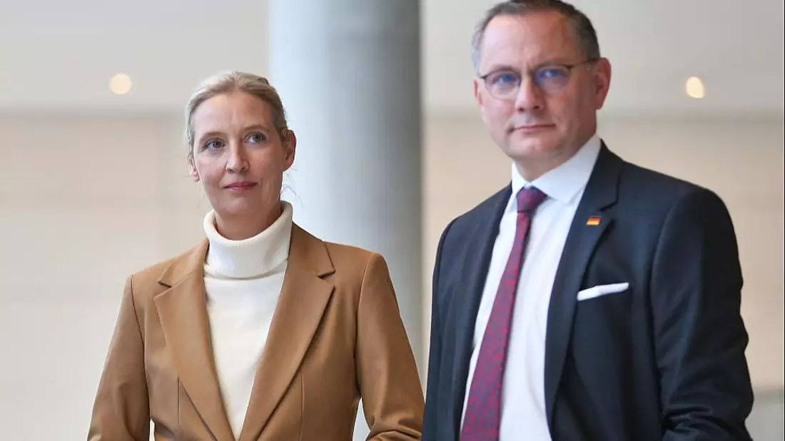 Alice Weidel und Tino Chrupalla (Archiv) - Bild: über dts Nachrichtenagentur