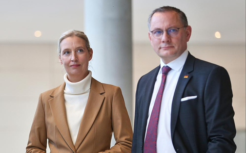 Alice Weidel und Tino Chrupalla (Archiv) - Foto: über dts Nachrichtenagentur