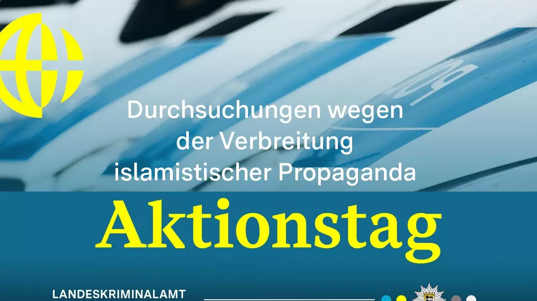 LKA-BW: Aktionstag gegen islamistische Propaganda: Durchsuchungen bei drei Personen in Baden-Württemberg - Bild: presseportal.de