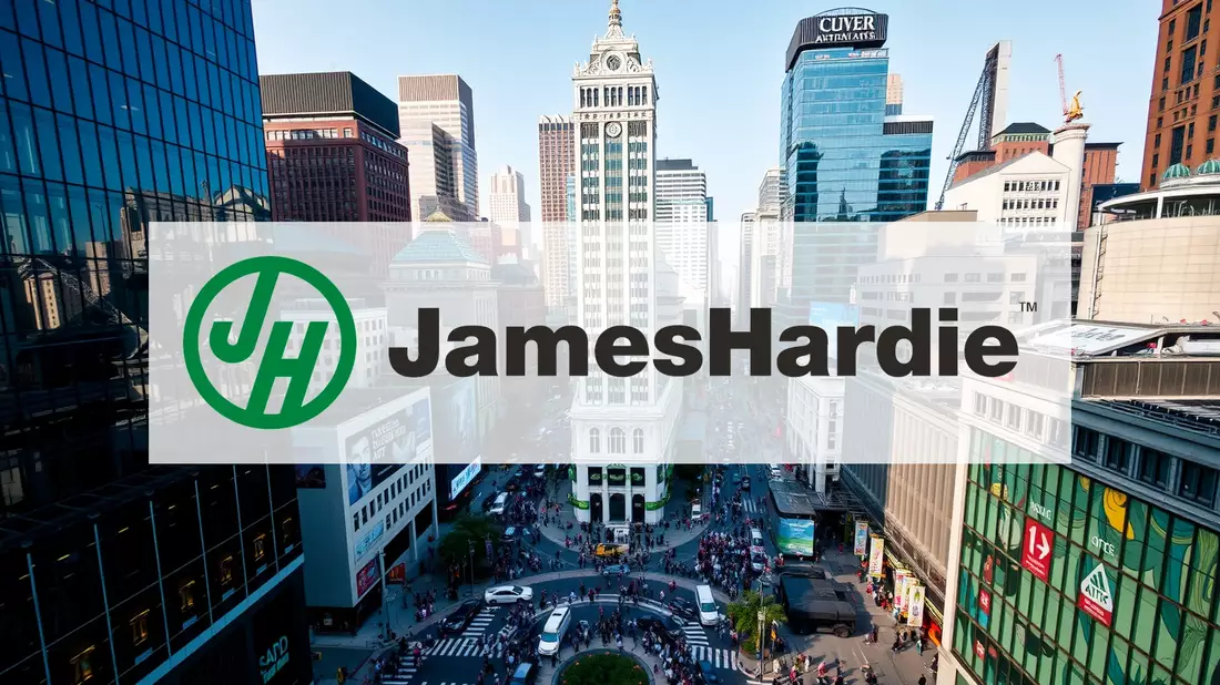 James Hardie Shares Face Steep Decline Amid Market Challenges Illustration mit AI erstellt übermittelt durch boerse-global.de