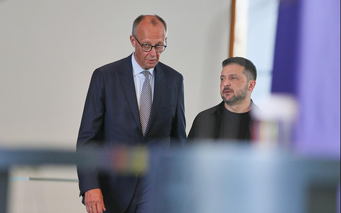 Friedrich Merz und Wolodymyr Selenskyj (Archiv) - Foto: über dts Nachrichtenagentur
