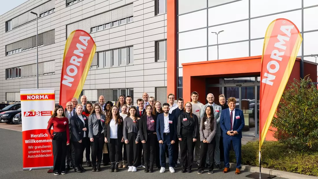 Azubi-Tag 2025: NORMA lädt die besten Nachwuchskräfte zum Austausch mit der Unternehmensleitung nach Fürth ein / Einblicke, Ausblicke und ein Dialog auf Augenhöhe im November 2025 - Bild: presseportal.de