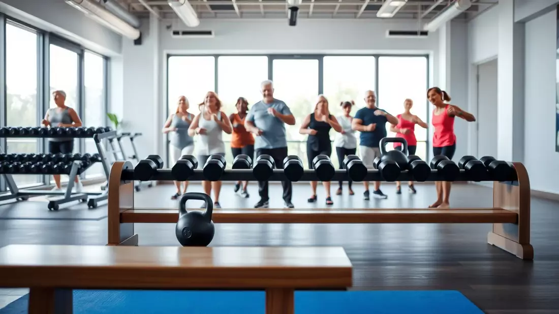 Seniorenfitness: Krafttraining als Lebensversicherung Illustration mit AI erstellt übermittelt durch boerse-global.de