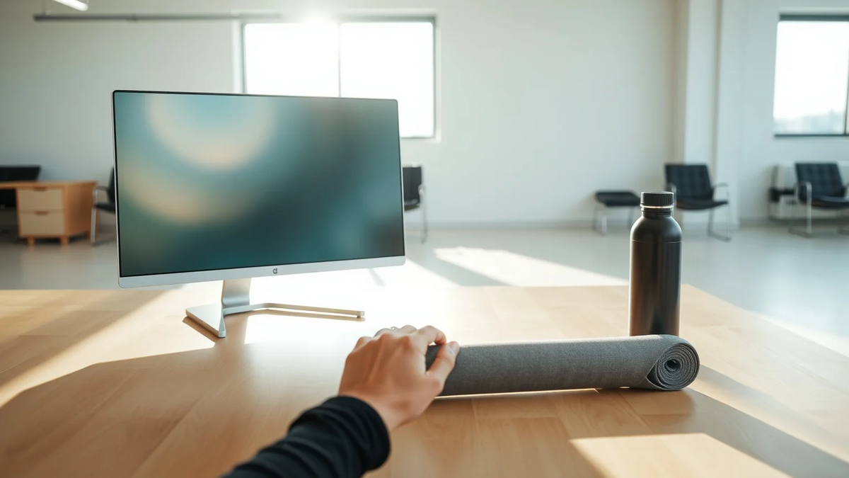 Mikroworkouts: Wie 5 Minuten Bewegung den Büroalltag revolutionieren - Foto: über boerse-global.de