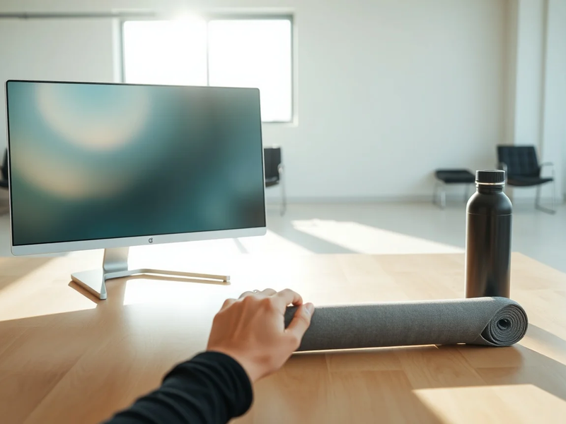 Mikroworkouts: Wie 5 Minuten Bewegung den Büroalltag revolutionieren - Foto: über boerse-global.de