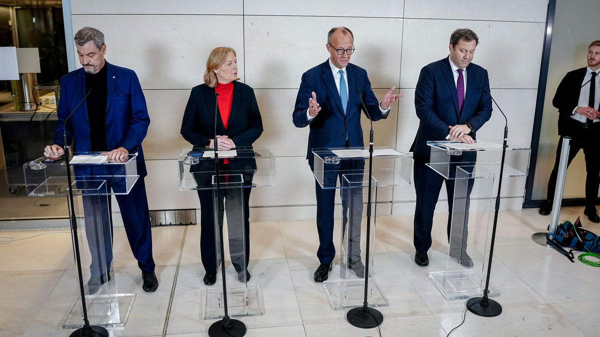 Kanzler Merz: «Ein starkes Deutschland braucht eine starke Wirtschaft.» - Foto: Kay Nietfeld/dpa