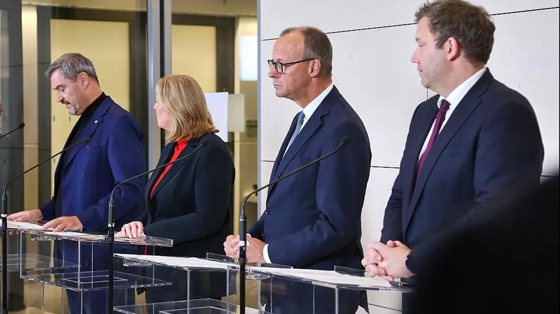 Pressekonferenz nach Koalitionsausschuss am 13.11.2025 - Bild: über dts Nachrichtenagentur