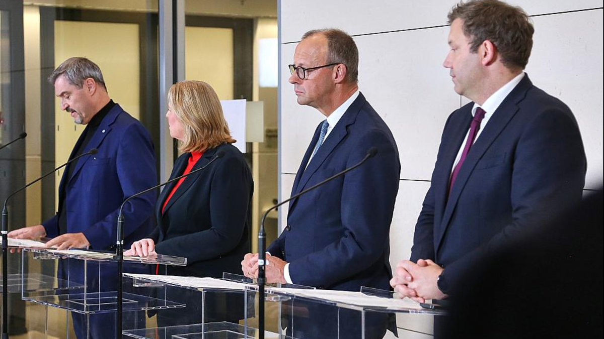 Pressekonferenz nach Koalitionsausschuss am 13.11.2025 - Foto: über dts Nachrichtenagentur