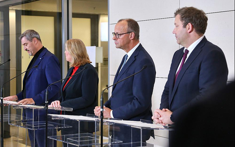 Pressekonferenz nach Koalitionsausschuss am 13.11.2025 - Foto: über dts Nachrichtenagentur