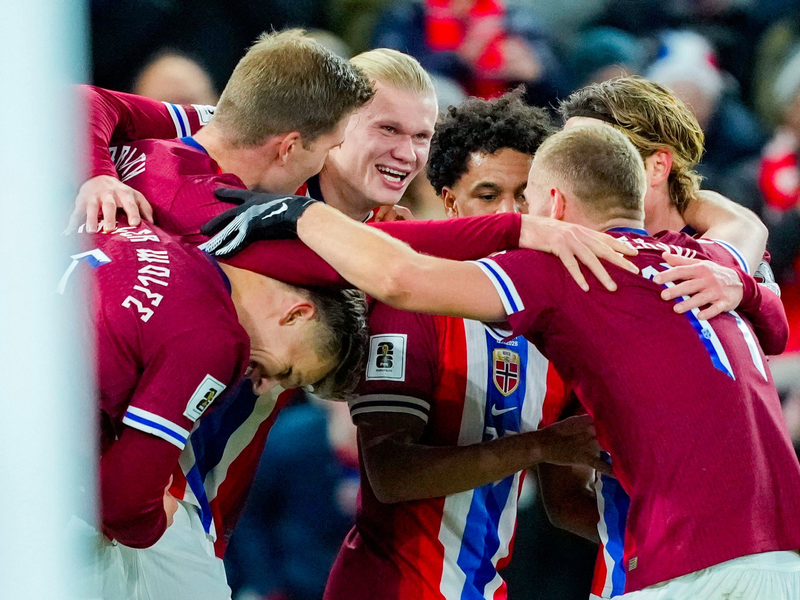 Alexander Sörloth brach Norwegens Bann in der zweiten Hälfte. - Foto: Fredrik Varfjell/NTB/dpa