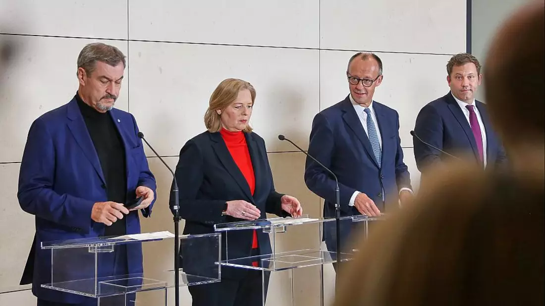 Pressekonferenz nach Koalitionsausschuss am 13.11.2025 - Bild: über dts Nachrichtenagentur