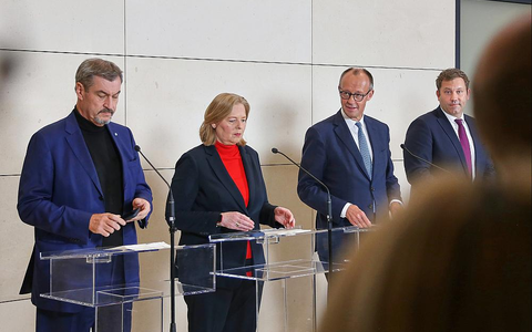 Pressekonferenz nach Koalitionsausschuss am 13.11.2025 - Foto: über dts Nachrichtenagentur