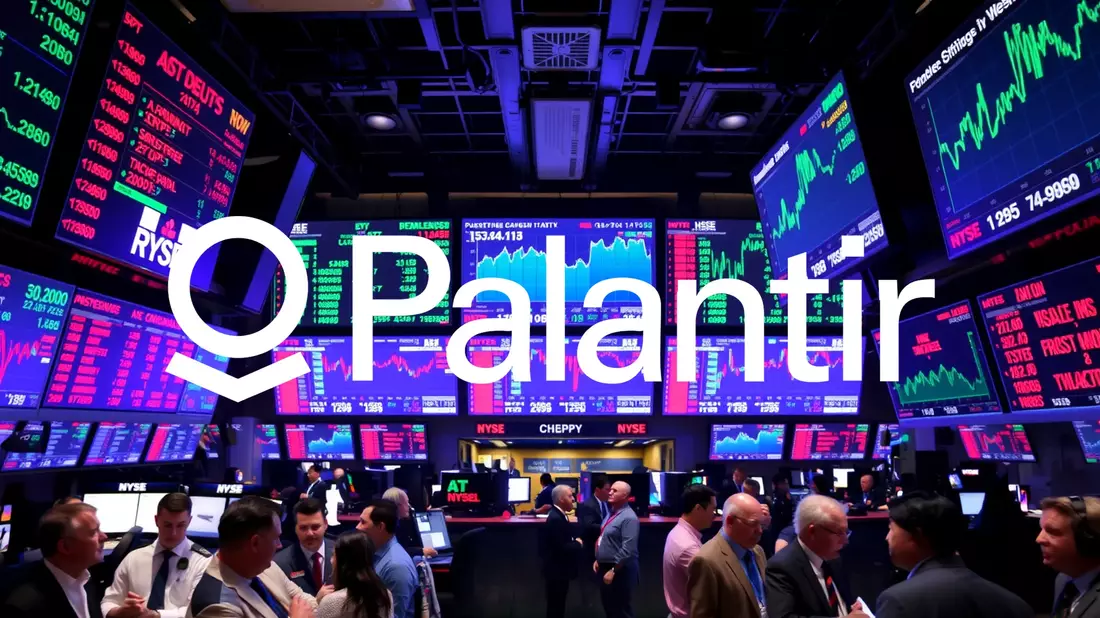 Palantir Shares Retreat Following Stellar Quarterly Performance Illustration mit AI erstellt übermittelt durch boerse-global.de