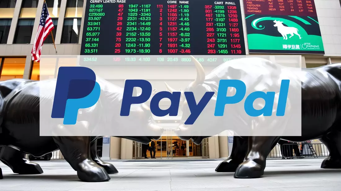 PayPal Shares Face Pressure Following Insider Stock Sale Illustration mit AI erstellt übermittelt durch boerse-global.de