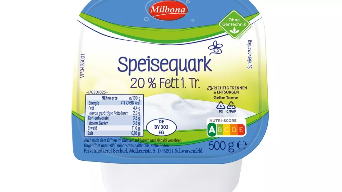 Lidl reduziert Preise für Skyr, Sahne, Quark und weitere Molkereiprodukte deutlich - Bild: presseportal.de