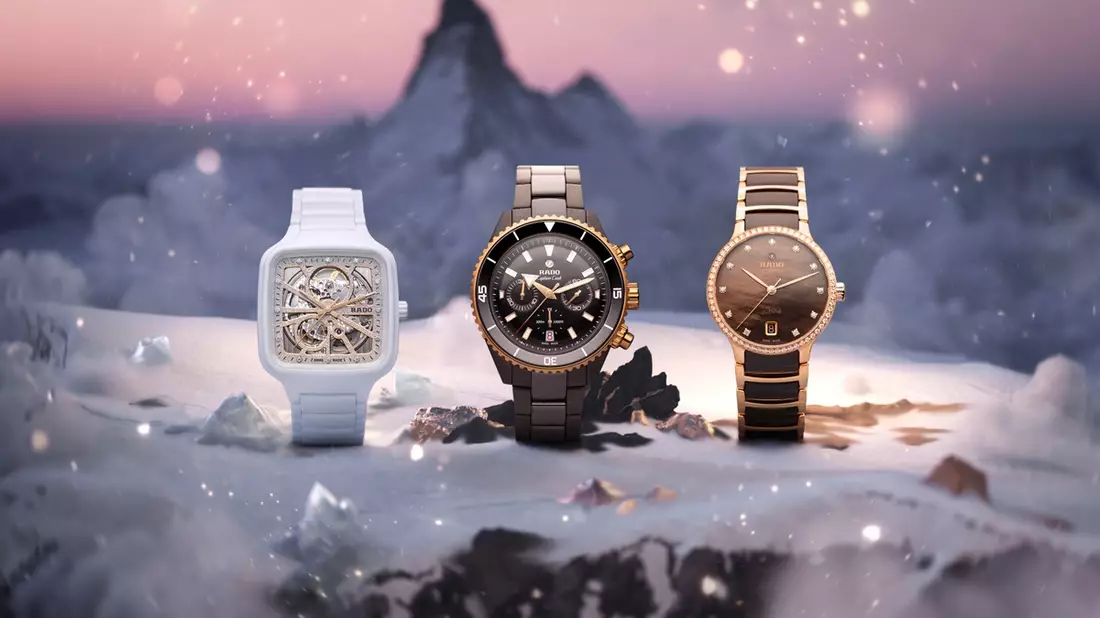 Rado entführt in eine magische Winterwelt - Drei Uhren als perfekte Festtagsgeschenke - Bild: presseportal.de
