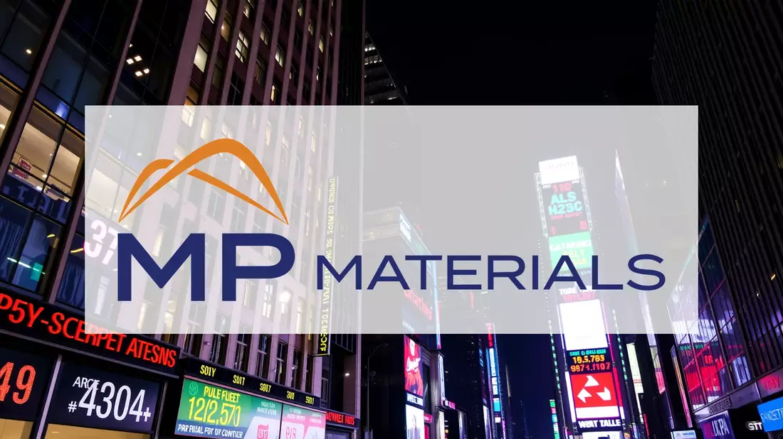 MP Materials Aktie: Absturzgefahr! - Bild: über boerse-global.de