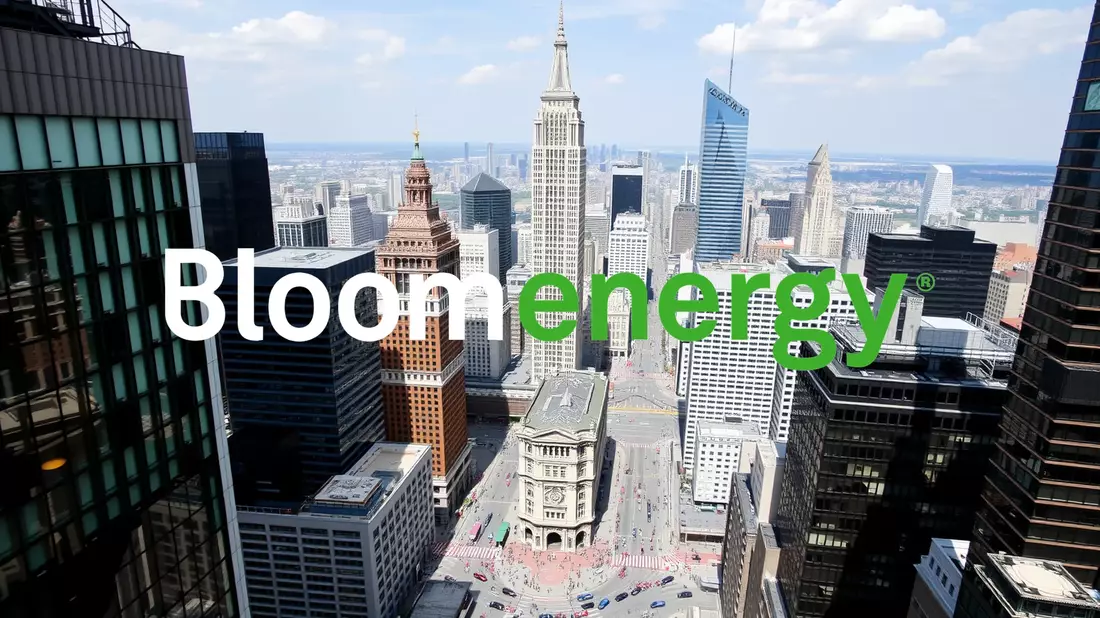 Bloom Energy Shares Plunge Following Spectacular Rally Illustration mit AI erstellt übermittelt durch boerse-global.de