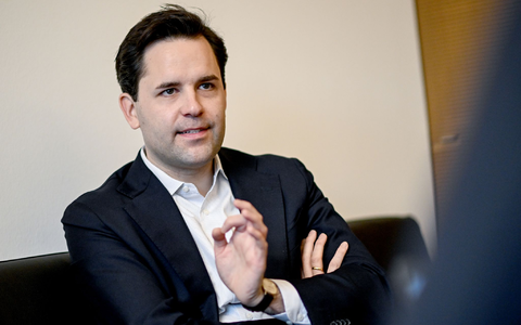 Der Chef der Jungen Union, Johannes Winkel. (Archivbild) - Foto: Britta Pedersen/dpa
