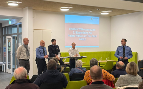 POL-PDWIL: Dritter Bürgerdialog erhält große Resonanz, gemeinsame Pressemeldung der Stadt Wittlich, der Kriminalinspektion und der Polizeiinspektion Wittlich - Foto: presseportal.de