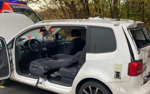 FW Datteln: Verkehrsunfall mit technischer Rettung - Foto: presseportal.de