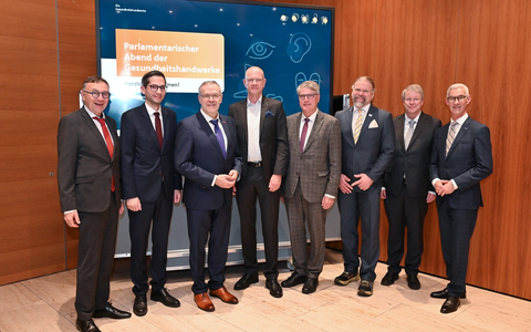 Gesundheitshandwerke: Versorgung von morgen sichern - Foto: ZDH/Boris Trenkel, 2025 / Foto zur Veröffentlichung nur unter Angabe des Copyrights und im Kontext dieser Pressemitteilung. / Weiterer Text über ots und www.presseportal.de/nr/70547 / Die Verwendung dieses Bildes für redaktionelle Zwecke ist unter Beachtu