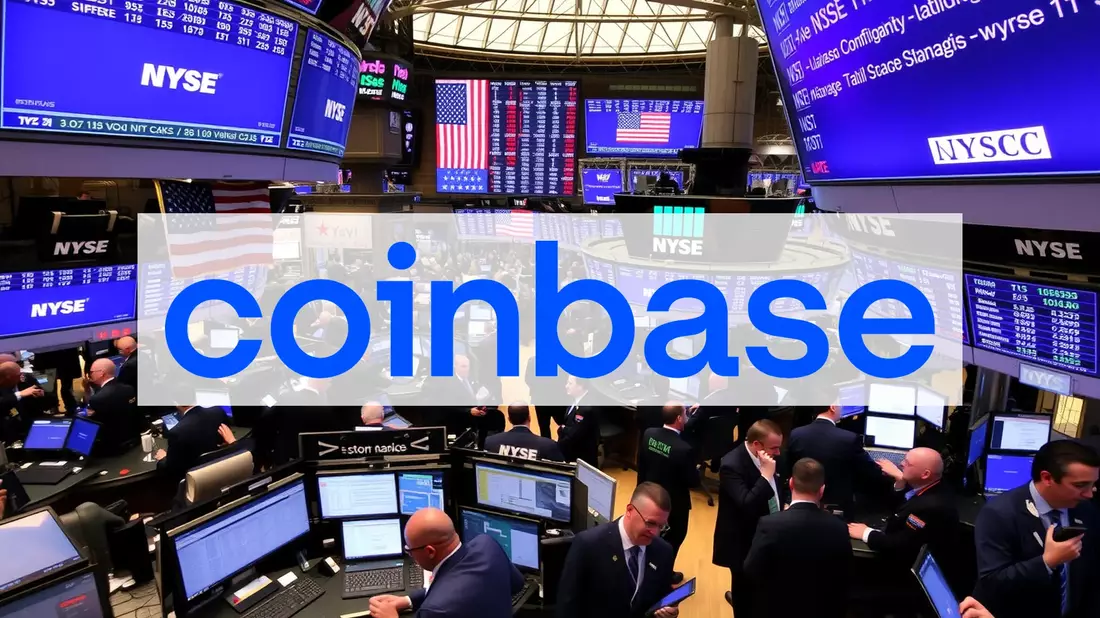 Coinbase Shares Plunge Amid Market Turmoil and Regulatory Pressure Illustration mit AI erstellt übermittelt durch boerse-global.de