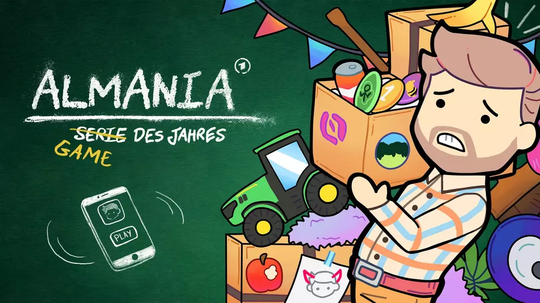 Almania Game startet / Spielspaß mit dem Alman-Lehrer: Ab heute kann das Game zur Serie gespielt werden - Bild: presseportal.de