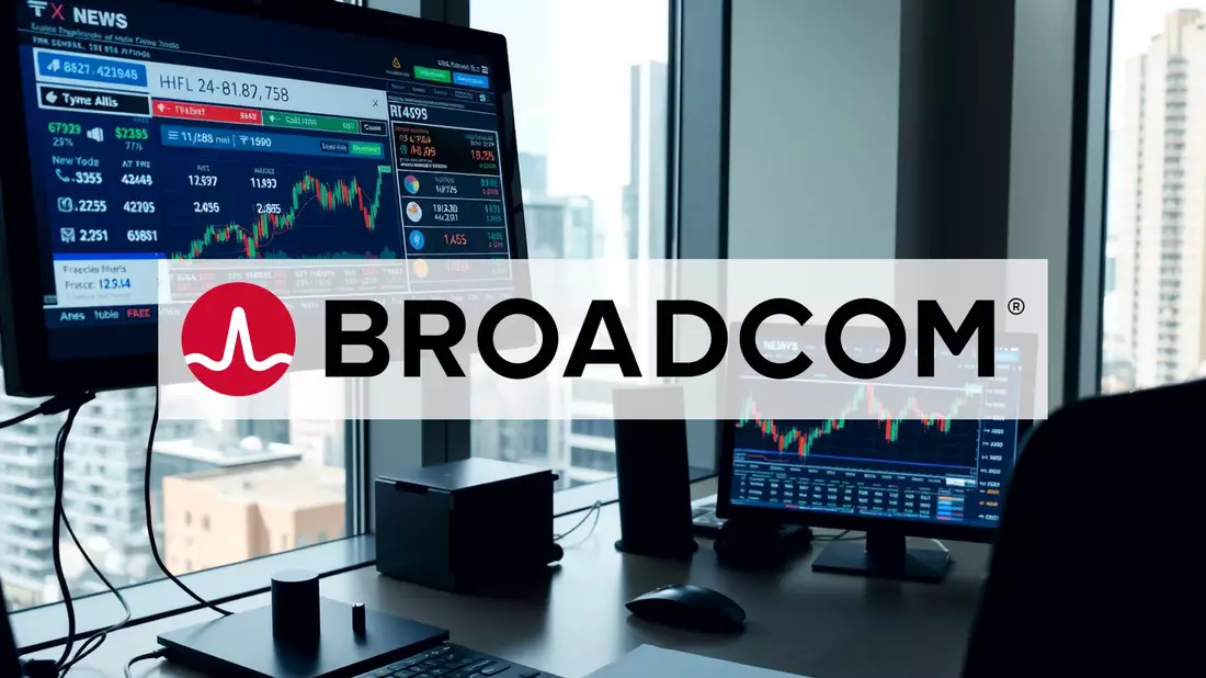 Broadcom: ¿Se desinfla la burbuja de la inteligencia artificial? Illustration mit AI erstellt übermittelt durch boerse-global.de