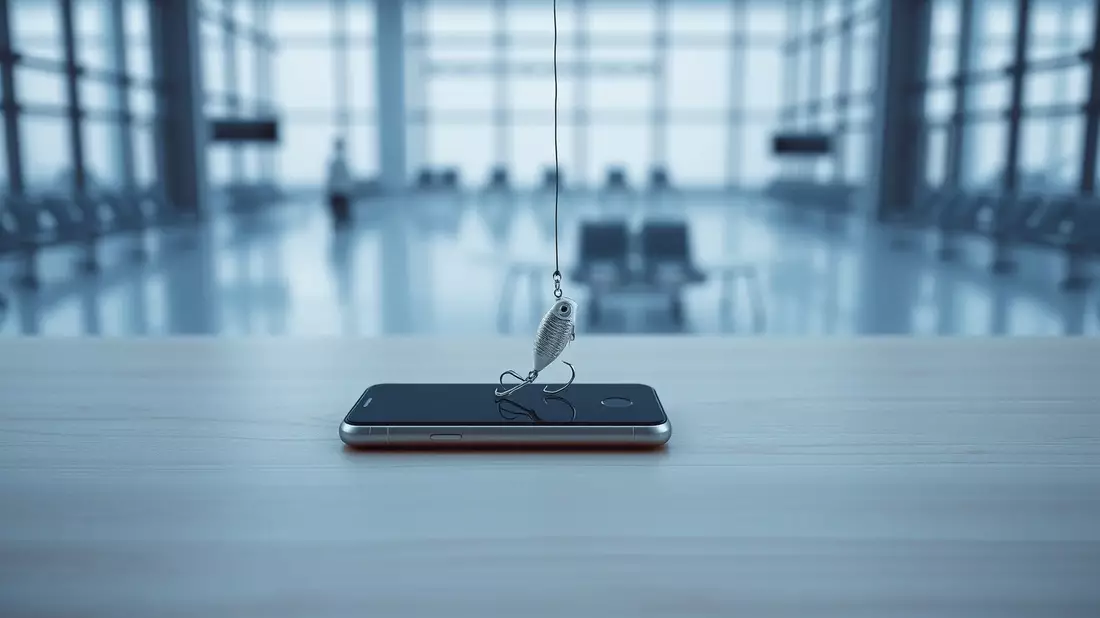 iPhone-Diebe setzen auf perfide Phishing-Falle Illustration mit AI erstellt übermittelt durch boerse-global.de