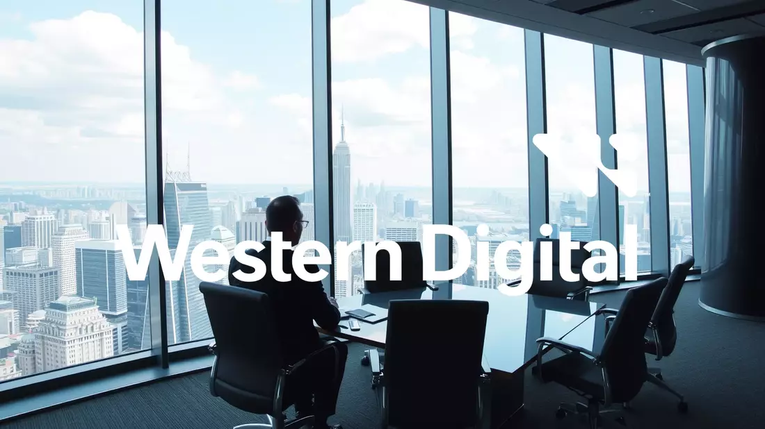 Western Digital Stock: Navigating the AI Storage Paradox Illustration mit AI erstellt übermittelt durch boerse-global.de