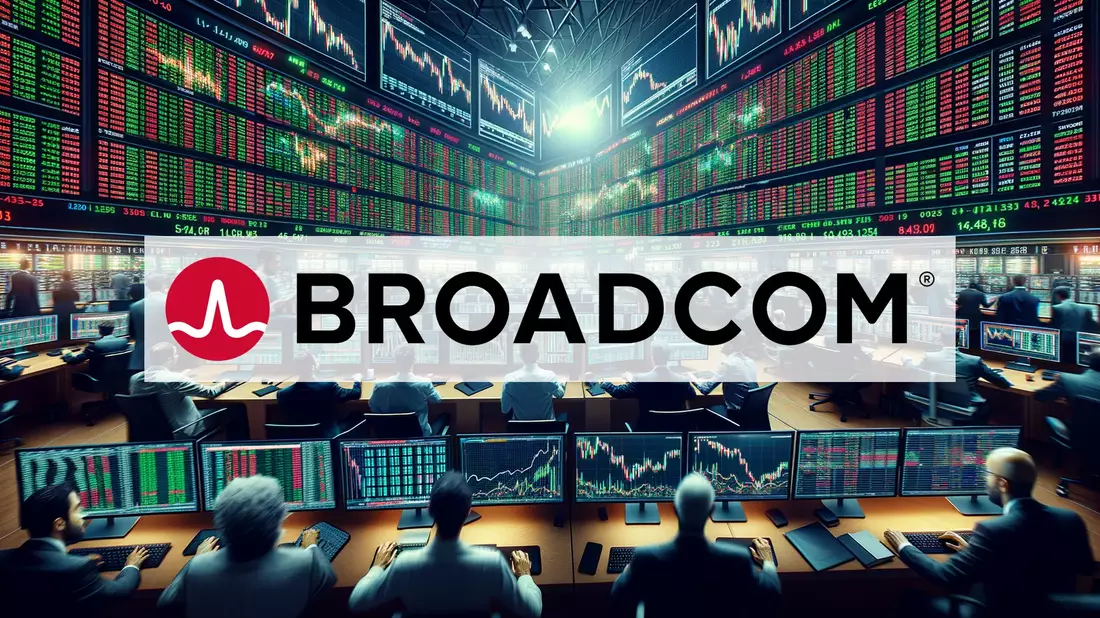 Broadcom se erige como la nueva apuesta estrella en semiconductores Illustration mit AI erstellt übermittelt durch boerse-global.de