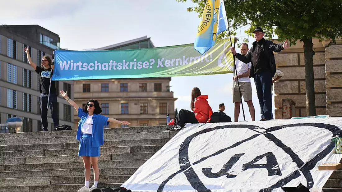 Protest von Atomkraftbefürwortern (Archiv) - Bild: über dts Nachrichtenagentur