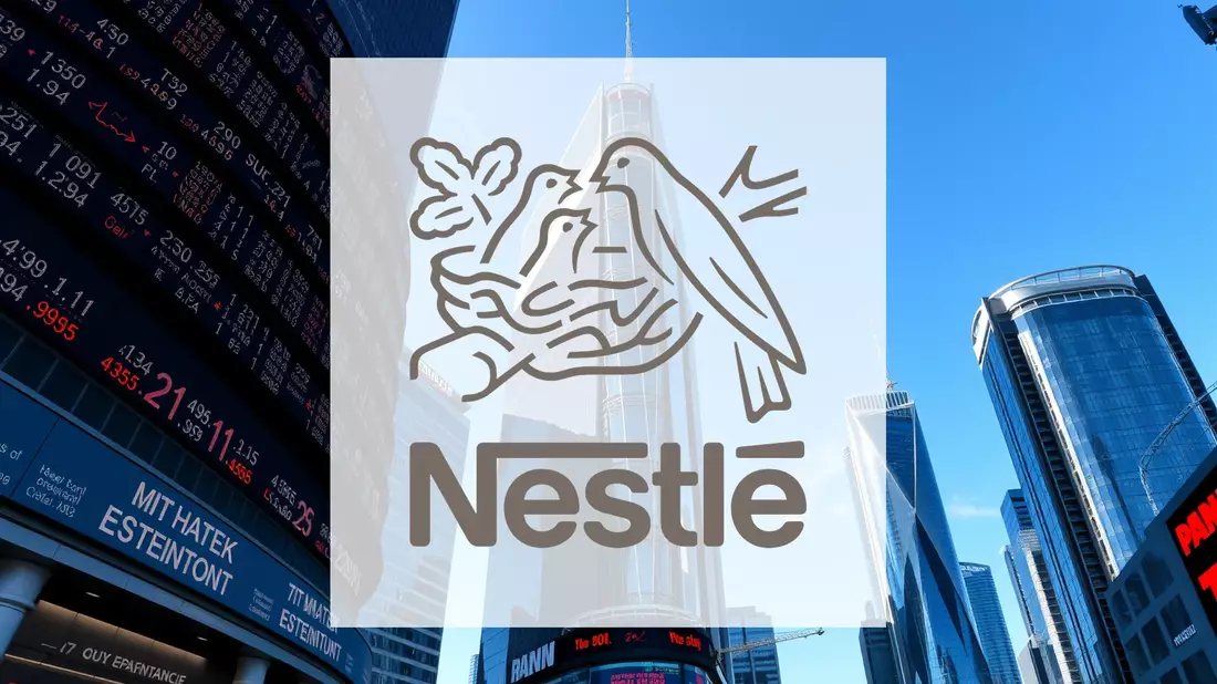 Nestlé Shares Face Mounting Bearish Pressure Illustration mit AI erstellt übermittelt durch boerse-global.de