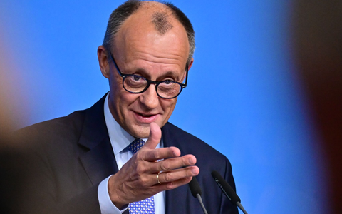Bundeskanzler Friedrich Merz (CDU) erteilt einer Zusammenarbeit mit der AfD erneut eine Absage (Archivbild).  - Foto: Sebastian Gollnow/dpa