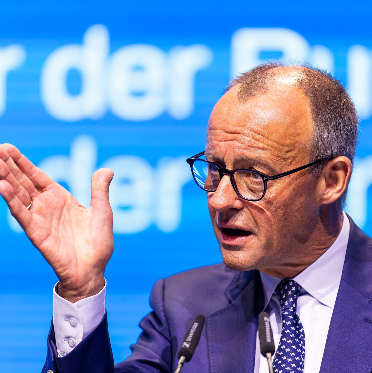 Söder sprach sich beim Deutschlandtag der Jungen Gruppe für weitere Verhandlungen mit der SPD aus. (Archivbild) - Foto: Philipp von Ditfurth/dpa