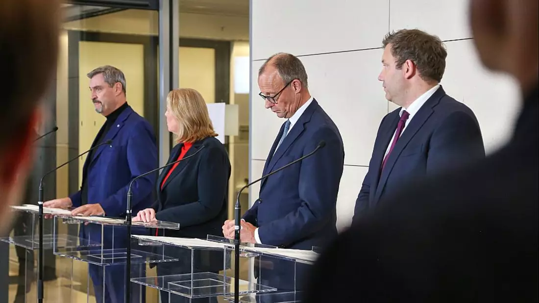 Pressekonferenz nach Koalitionsausschuss am 13.11.2025 - Bild: über dts Nachrichtenagentur